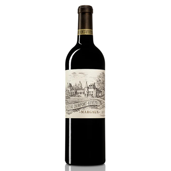 Château DURFORT-VIVENS, 2e cru classé, Margaux AOC (caisse bois de 6 bts), 2019